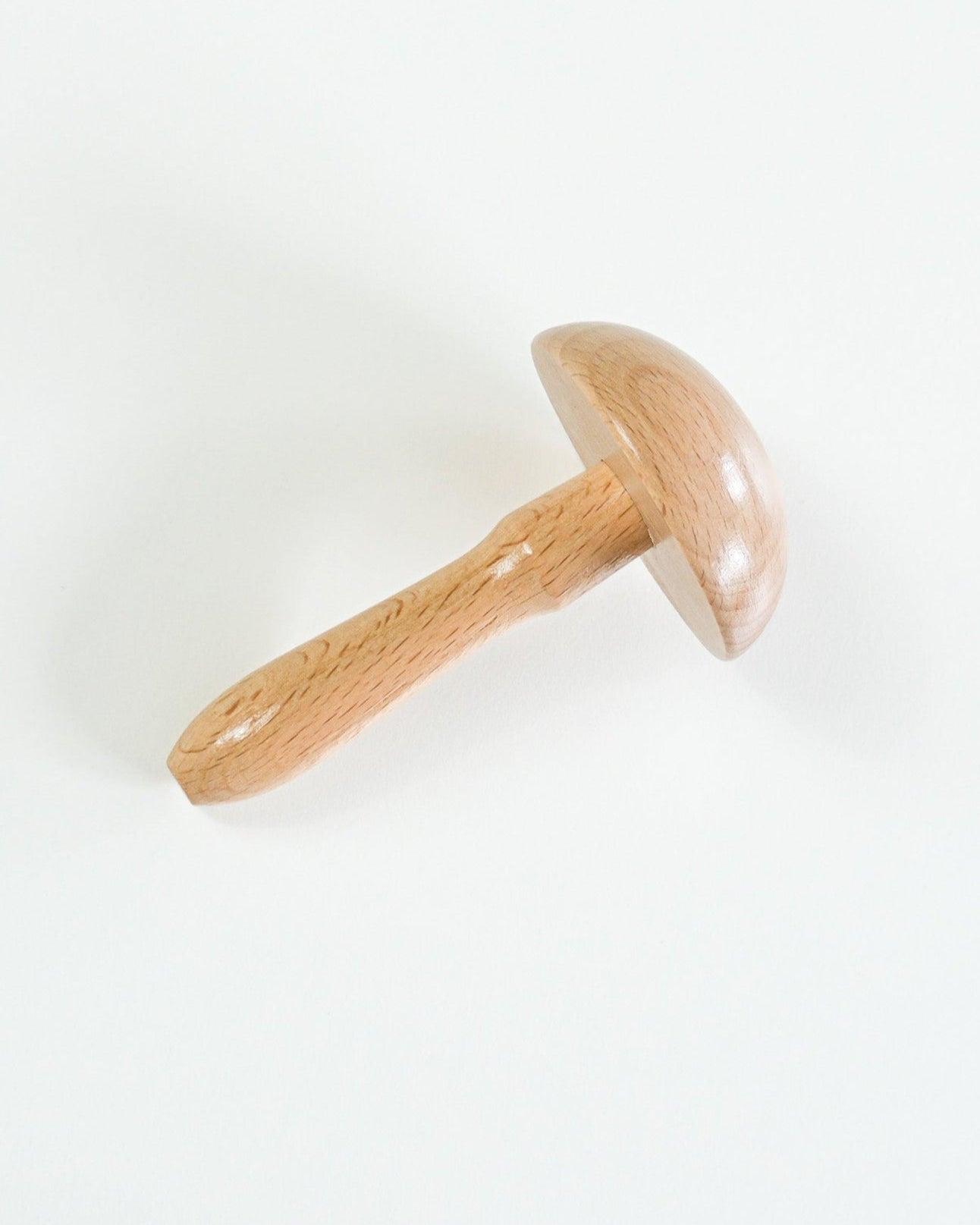 Darning mushroom on a white background