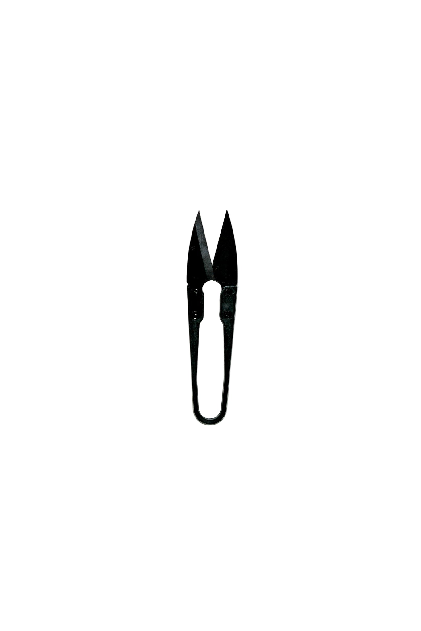 Black knickle-free snips on a light gray background