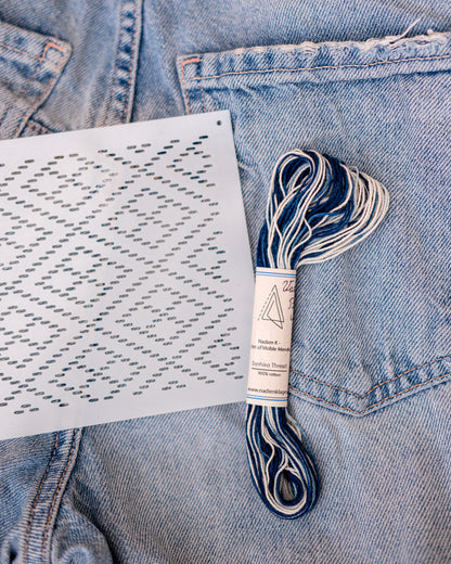 Beginner Sashiko Stencils